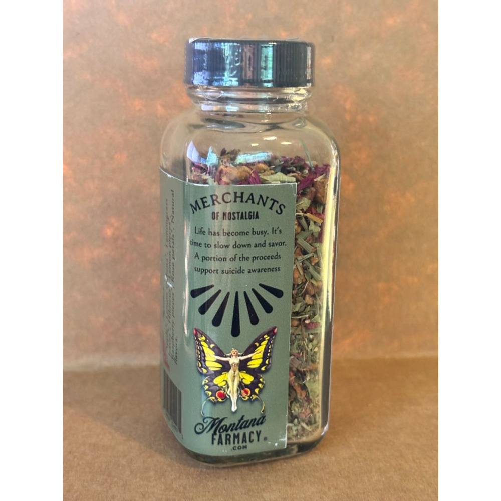 Montana Farmacy Mental Pause Meno P Herbal Tea Bottle Green Red - Picture 4 of 4